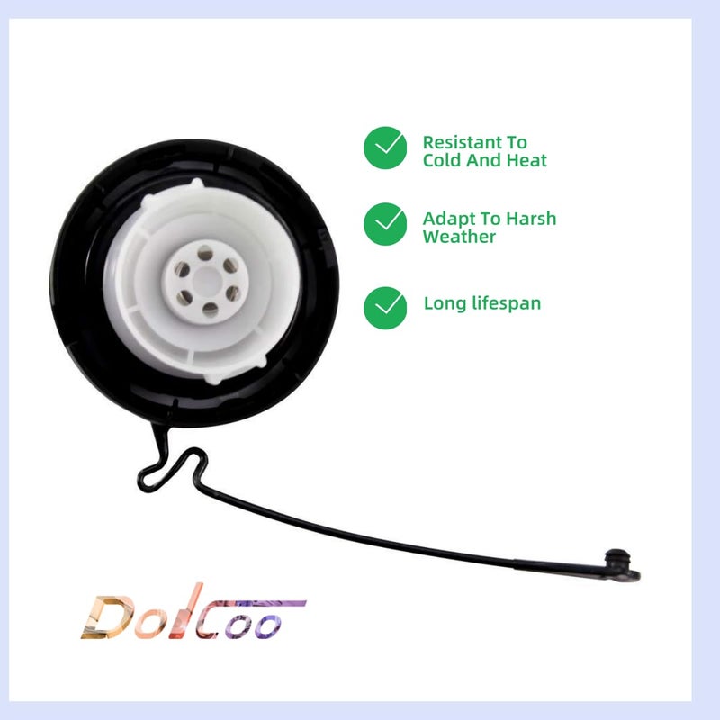 DOICOO Gas Fuel Cap 77300-33070 Compatible With Toyota 4Runner Prius Camry Tacoma Tundra Lexus GX470 7730033070,2003 2004 2005 2006 2007 2008 2009 - Image 5
